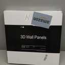 Art3d Slat Wall Panel, 3D Fluted Textured Panel 12-Tile 19.7 x 19.7in. - Cover 32 Sq.Ft., Black