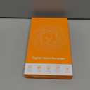 128G (9800 Hour) Voice Activated Recorder, Double-Sided Magnetic Voice Recorder with Playback, Audio Recorder with AI-Intelligent Noise Reduction, 70H Continuous for Lectures, Meetings (Black)