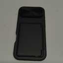 ATATOO for iPhone Air Case Wallet, Built-in Card Holder (3-5 Cards) & Stand & Camera Cover, Military Grade Protection Rugged Silicone Kickstand Phone Cover Case for iPhone Air 2025, 6.5", Black