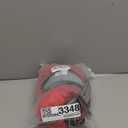 SUNFURA Dog Coat, Dog Jacket for Large Dogs with Harness Built in, Warm Pet Winter Coat Zip Up Snow Jacket with Furry Collar for Boston Terrier, French Bulldogs, Red L