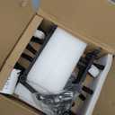 TAFIEDA Fireplace Log Holder. 18 Inches Heavy Duty Solid Steel Fireplace Grate. Upgrade Adjustable Fireplace Grate 6 Solid Steel Feet with 6 Bar Fireplace Wood Holder. Best Fireplace Accessories.