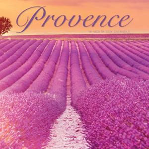 2 x Graphique 2024 Provence Mini Wall Calendar | 7 x 7 | Thick Paper | Home & Office Organizer | Large Monthly Grid | 3 Languages & Marked Holidays | 4 Month Preview Page for 2025