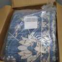 Washable Area Rug 9x12, Vintage Floral Carpet | Low pile faux wool for living room. TPR non-slip base, Robot friendly & pet safe. Washable aesthetic persian indoor decor.