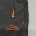 BenBoy Men's Snow Ski Outdoor Waterproof Windproof Fleece Cargo Hiking Pants (Large, Black)