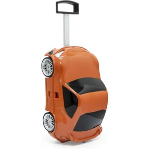 Certified Unisex Kid's Car Design, Orange, Medium