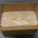 Holismo Bread Box with Bamboo Cutting Board Lid, Metal Bread Box for Kitchen Counter, Small Bread Storage Container, Cream Bread bin for Kitchen Countertop