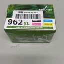 962XL Ink Cartridges for HP 962XL Ink Cartridges Combo Pack Work for HP Officejet Pro 9015e 9010 9025e 9015 9025 9018e 9025e 9020 Printer for HP 962 (4 Pack)