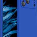 FireNova Magnetic for iPhone 17 Pro Case, Compatible with MagSafe, [Integrated Silicone Camera Control Button] [Camera Protection] Anti-Scratch Microfiber Lining Phone Case, 6.3", Klein Blue