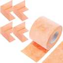 Nuanchu Waterproof Seal Kit for Shower Include 100ft Waterproofing Membrane Band Roll 4 Inside Preformed Seamless Corners for Shower Room Tiles Walls Bathroom Floors