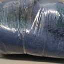 JOLLYVOGUE Calming Dog Bed Medium Size Dog, Anti-Anxiety Donut Medium Pet Bed, 27 inches Fluffy Faux Fur Round Cat Bed (Blue) (27.0"L x 27.0"W x 8.0"Th)