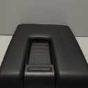 Center Console Lid Compatible with Toyota Tundra 2014 2015 2016 2017 2018 2019 2020 Leather Material (Black)