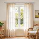 TONIAL 2 Pack Curtain Rods 32 to 58 Inch, Telescoping Splicing 3/4 Inch Single Rods for Windows Decorative Drapery Rod with Small Finial, Silver