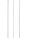 Toddleroo StepSafe Auto-Close Baby Gate 3-Bar Extension; 8" Wide, White