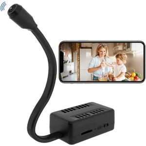 X7 Mini Hidden Camera DIY, Portable Camera HD 1080P Surveillance Camera Motion Detection Security Cameras for Home, Office, Adjustable Lens for Cell Phone Video Recorder