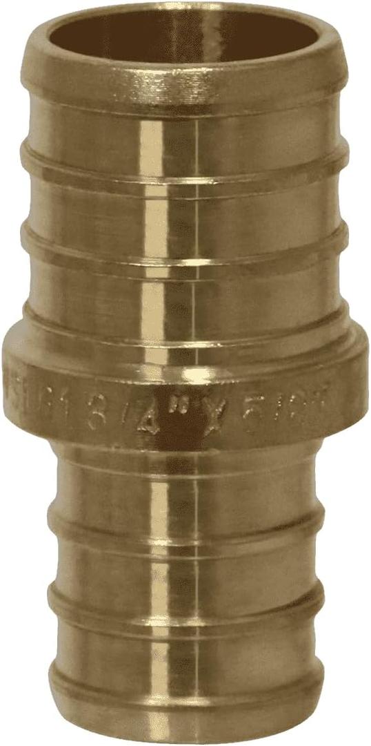 10 Pcs XFITTING Pex 3/4 Inch x 5/8 Inch Pex Coupling, Pex Reducing Coupling, 26-6-1=10XX