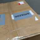 Modern Round Bathroom Vessel Sink Bowl with Pull-out Faucet, 14.5 Inch Ceramic Countertop Vanity Sink Farmhouse Style Porcelain Above Counter Art Basin, Marble-effect Pattern