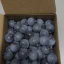 100Pcs Artificial Blueberry Fake Blueberries DIY Fruit Decor Craft Model Lifelike Plate Basket Plant Living Room Dinning Table Cabinet