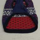 SCENEREAL Dog Sweaters for Large Medium Small Dogs, Warm Puppy Clothes Soft Turtleneck Sweatshirt, Knitted Ugly Dog Christmas Sweater Pet Outfits, Argyle Xmas Pet Cold Weather Coat for Girls Boys M/L