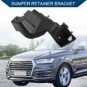 No.8R0807284C Bumper Support Bracket for Audi Q5 2009-2017 / Right Side Front Bumper Retainer Bracket Hold Mount/Durable ABS / 1 Pc Black
