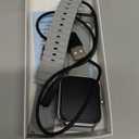 Smart Watch for Men Women Compatible with iPhone Samsung Android Phone 1.83 inch Full Touch Screen IP68 Waterproof Bluetooh Fitness Tracker Heart Rate/Sleep Monitor, Black