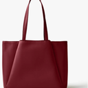 Work Tote Bags for Women 15.6 Inch - Laptop Tote Bag with Zip Compartments - Large PU Leather Office Purse Computer Briefcase
