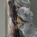 Elite Gourmet EWMST-325R Maxi-Matic Triple Slow Cooker Buffet Server Adjustable Temp Dishwasher-Safe Oval Ceramic Pots, Lid Rests, 3 x 2.5 Qt Capacity, Red