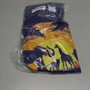 Let's Get Wild Zoo Animals Sunset Wildlife Matching Safari T-Shirt, Men, Black, Small