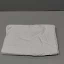 Sunflower Body Pillowcase 100% Cotton Long Pillow Cover/Case Envelope Closure 1 Pack, 21×54 inches White, Soft and Breathable