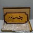 Family" decorative stool, family, living room, fireplace, home, house warming