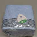 Belizzi Home 100% Cotton Ultra Soft 6 Pack Towel Set, Contains 2 Bath Towels 28x55 inchs, 2 Hand Towels 16x24 inchs & 2 Washcloths 12x12 inchs, Compact Lightweight & Highly Absorbant - Sky Blue