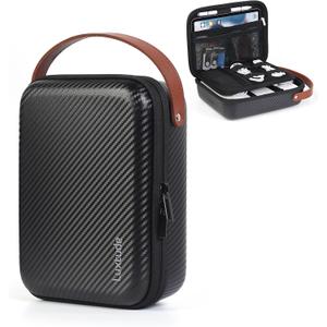 Luxtude Electronics Organizer Travel Case for Chargers and Cords, Hard Case for Electronics, Portable Tech Bag, Travel Essentials for Chargers/Mouse/USB Drives/SD Cards, Tech Gifts