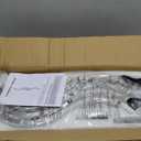 Modern Battery Operated Wall Sconces, Rechargeable Wall Sconces, 3000K-6500K LED Wireless Wall Light, Modern Wall Lamp not Hardwired for Living Room Bedroom Hallway (Nickel)