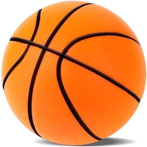 Silent Basketball, 2025 Upgrade Dribble Silent Basketball, Silent Basketball Dribbling Indoor, Quiet Basketball Dribbling Indoor, Foam Basketball Indoor Training Quiet Ball, No.7-9.4inch