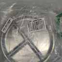 4pcs 304 Stainless Steel Kids Plates9"Non-Toxic Circular Portion Control PlateSuitable For Children To Use,Portion Plates For Weight Loss AdultsReusable, Non-Toxic, Anti Drop, And Dishwasher Safe