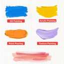 Canvas Boards for Painting 48 Pack 9x12 Inch Painting Canvas Panels, 100% Cotton White Blank Canvas Boards for Painting, Art Supplies Paint for Acrylics Oil Watercolor Tempera Paints, 9"x12" - 48pcs