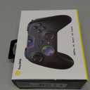 EasySMX X05Pro Wireless PC Controller  Quiet-Press Buttons, 2-Stage Impulse Triggers, 2 Programmable Buttons, Hall Joysticks, 1000mAh Battery, 1000Hz Polling Gaming Controller for PC/Switch/Android/iOS (black)