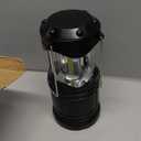 Lichamp LED Camping Lantern, 4 Pack Battery Powered Flashlight for Power Outages, Portable Collapsible Hanging Light Essential for Home, Outdoor, Emergency Lamp Survival Kit Gear for Hurricane, C5