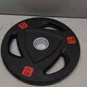 Olympic Cast Iron 2-Inch Weight Plates for Strength Training & Weightlifting, 255 Pounds, Multiple Packages
