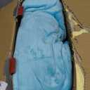 Homemate Electric Heated Blanket Twin Size - 62"x84" Heating Blanket Twin Size 1/2/4/6/8 Hours Auto-Off 10 Heat Level Over-Heat Protection Flannel Sherpa ETL Certification