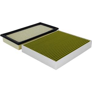 Engine Air Filter and Cabin Air Filter Set Compatible with Ford & Lincoln Models 2020-2023 Explorer, 2020-2023 Aviator, 2020-2024 Police Interceptor Utility with OE Replace 7T4Z9601A & JX6Z19N619BA