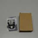 NearMoon Self Adhesive Shower Head Holder-Adjustable Handheld Shower Holder NO Drilling Wall Mount Waterproof (1 Pack, Chrome Finish)