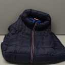 Tommy Hilfiger Mens Embroidered Logo Puffer Jacket