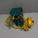 PACEARTH Swing Seat Support 660lb with 68.9 inch Anti-Rust Chains Plastic Coated 23.6 inch Tree Hanging Straps and Locking Buckles Outdoor Playground Tree Swing-Green