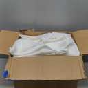 10 Pack White Round Tablecloths, 120 Inch Stain Resistant and Wrinkle Polyester Fabric Washable Table Clothes Cover for Kitchen Dining, Wedding, Reception Banquet, Birthday Party, Buffet Restaurant