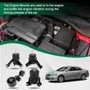 Engine Mount fit for 2007-2009 for Toyota for Camry