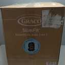 Graco Slimfit 3-in-1 Convertible Car Seat, Slim Car Seat with Space-Saving Design, Highback Booster Seat with 10-Position Headrest, Rear Facing and Forward Facing Carseat, Jarret, Mfg Date 2025-10-23