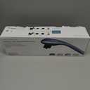 MEGAWISE Cordless Back Massager for Shoulders, Waist, Legs, Rechargeable 3200mAh Battery, 5 Speed and 5 +2 Massage Nodes 5 Hard, 2 Silicone Nodes, Massage While Moving Around (Off White Cordless)