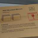 Home Gym Mirror Tiles for Wall, 14"x12"x12PCS Full Length Home Gym Workout Mirror for Garage, Bedroom, Living Room, Over The Door (Frameless)