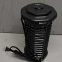 Minimoon Bug Zapper Outdoor 4000V Powerful Electric Mosquito Zapper, 15w Fly Trap Outdoor, IPX4, Corded Fly Zapper for Indoor, Yard, Backyard, Patio, Camping (Black) (without LED lighting)