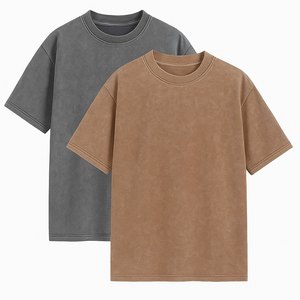 Men's Oversized Summer T-Shirts Vintage Tee Loose Fit Short Sleeve Casual Tshirts for Men, XL 2 